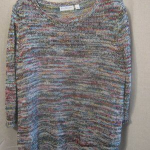 Scoop neck sweater
